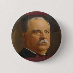 Grover Cleveland 22 & 24 Button