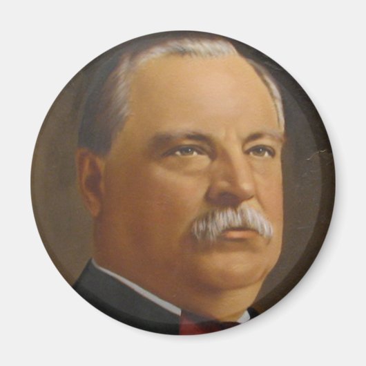 Grover Cleveland 22 &24 Magnet (Vorne)