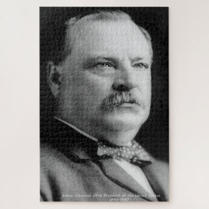 Grover Cleveland 22. Präsident von Amerika. Puzzle