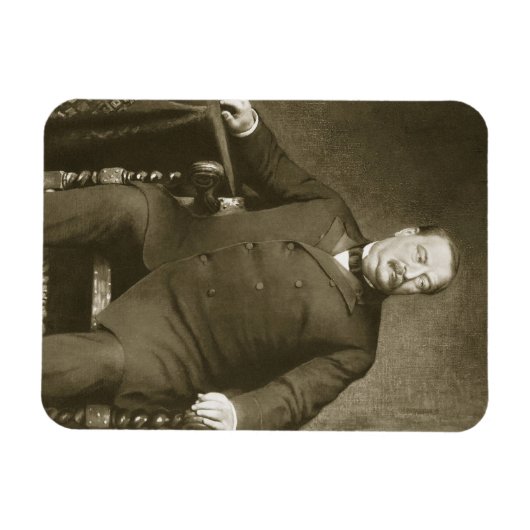 Grover Cleveland, 22. und 24. Präsident der Verein Magnet (Horizontal)