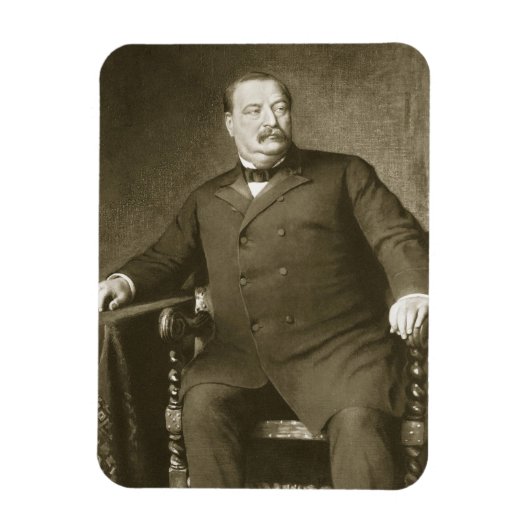 Grover Cleveland, 22. und 24. Präsident der Verein Magnet (Vertikal)