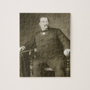Grover Cleveland-, 22. und 24.präsident von Th UNO Puzzle