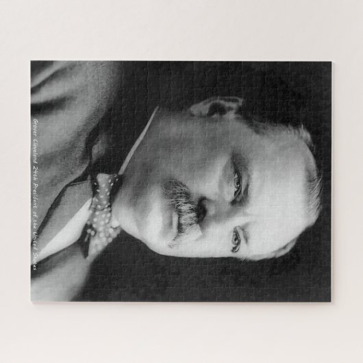 Grover Cleveland 24. Präsident von Amerika. Puzzle (Horizontal)