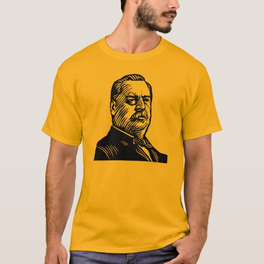 Grover Cleveland "24" Sport-T-Shirt T-Shirt (Vorderseite)