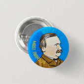 Grover Cleveland am häufigsten Button (Vorne & Hinten)