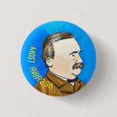 Grover Cleveland am häufigsten Button (Vorderseite)