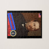 Grover Cleveland Baseball Card Puzzle (Horizontal)