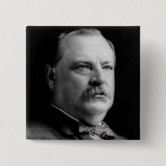 Grover Cleveland Button (Vorderseite)