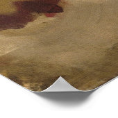 GROVER CLEVELAND Portrait von Anders Leonard Zorn Poster (Ecke)