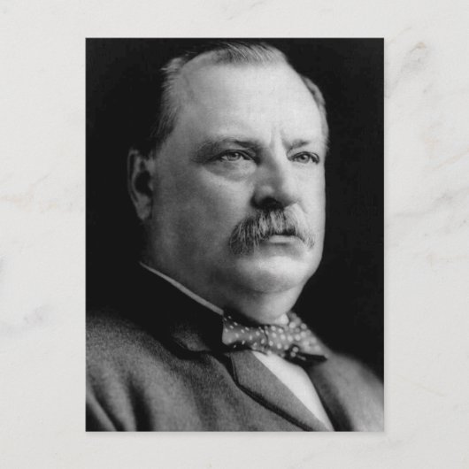 Grover Cleveland Postkarte (Vorderseite)