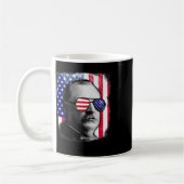 Grover Cleveland US Flag 4. Juli Kaffeetasse (Links)