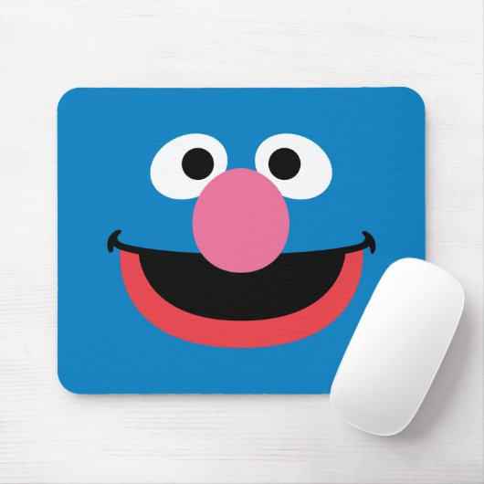 Grover Face Art Mousepad (Mit Mouse)