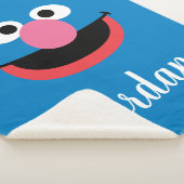 Grover Face Art | Name hinzufügen Sherpadecke (3/4)