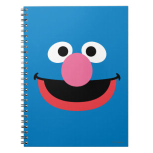 Grover Face Art Notizblock