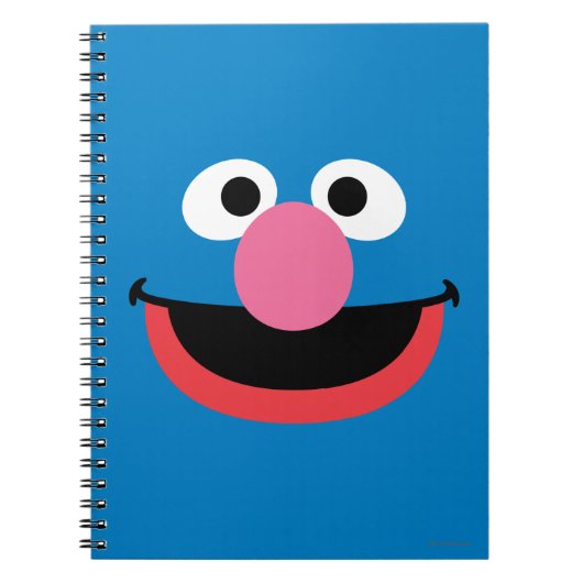 Grover Face Art Notizblock (Vorderseite)