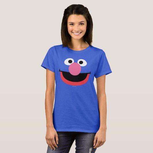 Grover Face Art T-Shirt (Vorne ganz)