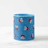 Grover Flausch-Gesicht-Muster Tasse (Zentrum)