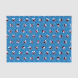 Grover Furry Face Muster Seidenpapier