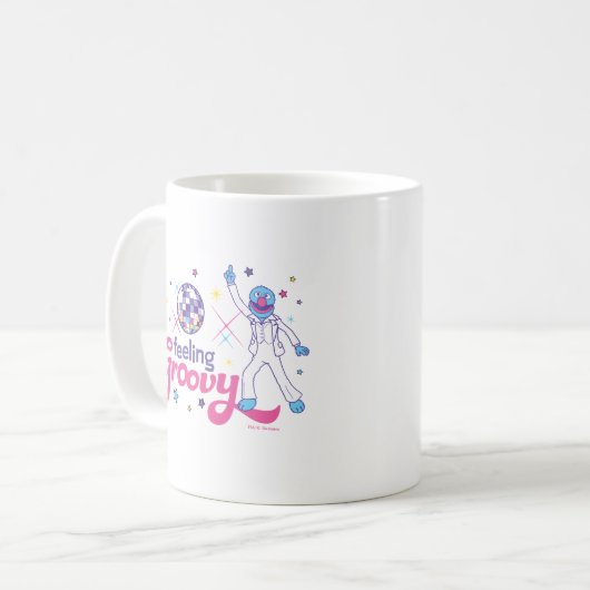 Grover | Gefühl Groovy Kaffeetasse (Vorderseite Links)