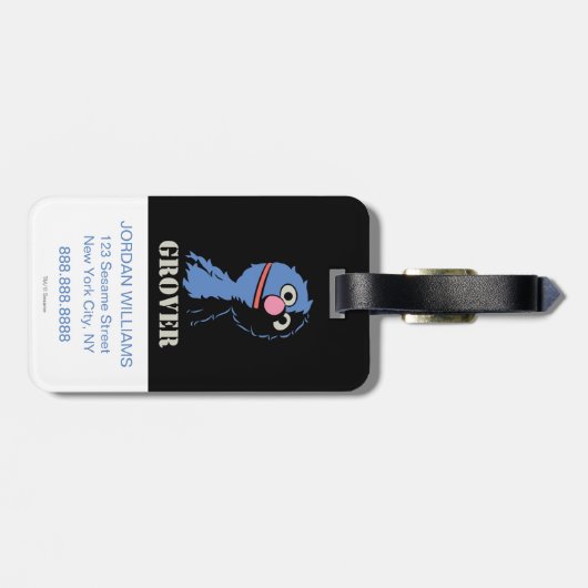 Grover Half Gepäckanhänger (Rückseite horizontal)