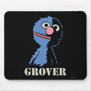 Grover Half Mousepad
