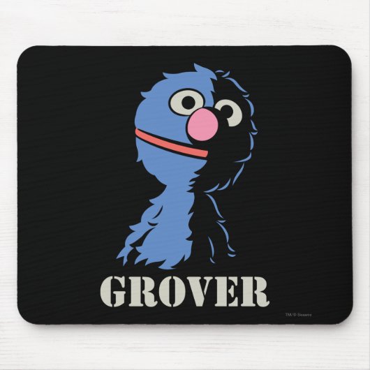 Grover Half Mousepad (Vorne)