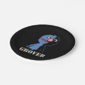 Grover Half Pappteller (Schrägansicht)