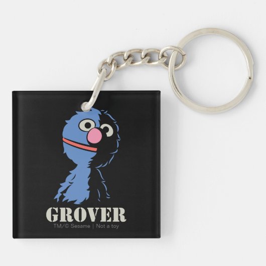 Grover Half Schlüsselanhänger (Rückseite)