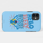Grover Hallo Case-Mate iPhone Hülle (Rückseite (Horizontal))