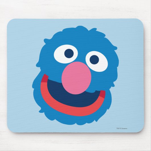 Grover Head Mousepad (Vorne)