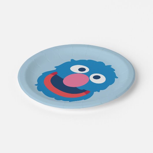 Grover Head Pappteller (Schrägansicht)