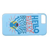 Grover Hello Case-Mate iPhone Hülle (Rückseite (Horizontal))