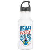 Grover Hello Edelstahlflasche (Vorderseite)