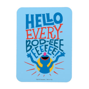 Grover Hello Magnet