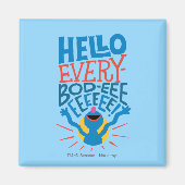 Grover Hello Magnet (Vorne)