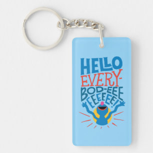 Grover Hello Schlüsselanhänger