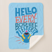 Grover Hello Sherpadecke (Vorderseite)