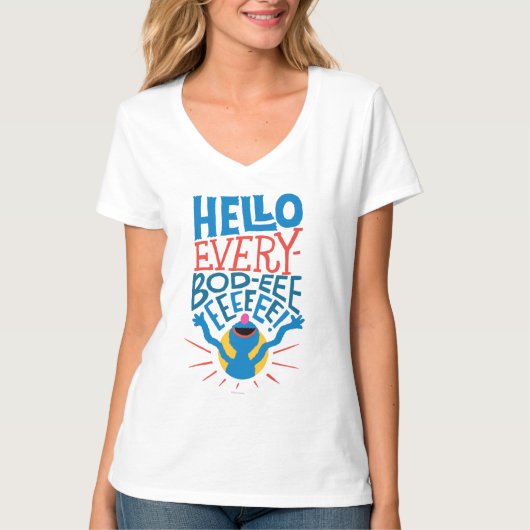 Grover Hello T-Shirt (Vorderseite)