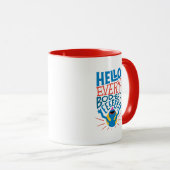 Grover Hello Tasse (VorderseiteRechts)