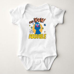 Grover Ich bin auch zu mädchenhaft Baby Strampler