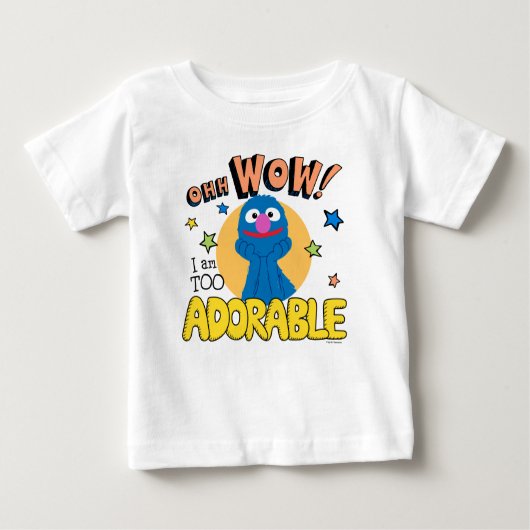 Grover | Ich bin zu anmutig Baby T-shirt (Vorderseite)