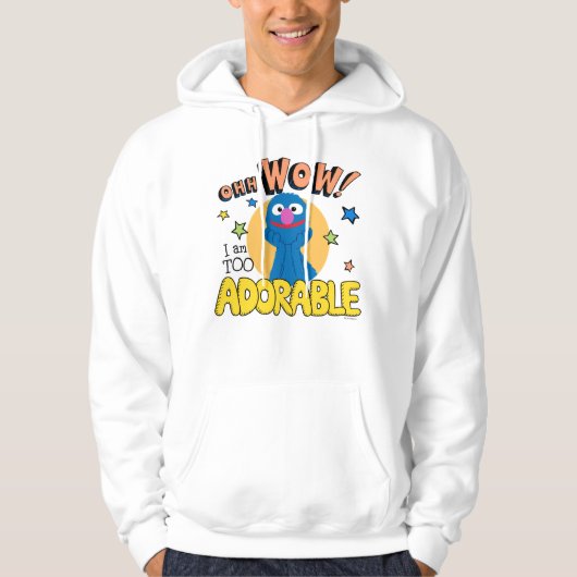 Grover | Ich bin zu anmutig Hoodie (Vorderseite)