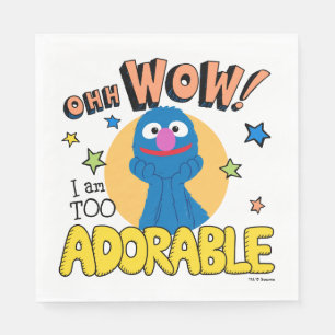 Grover   Ich bin zu anmutig Serviette