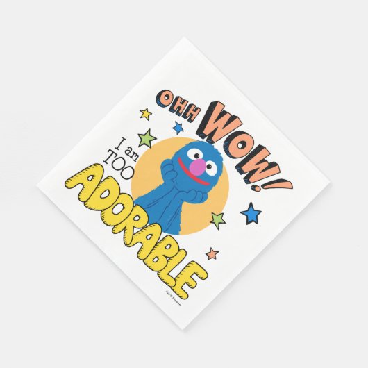 Grover | Ich bin zu anmutig Serviette (Ecke)