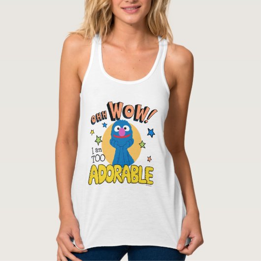Grover | Ich bin zu anmutig Tank Top (Vorderseite)