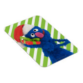 Grover mit Weihnachtsmannmütze Magnet (Rechte Seite)