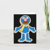 Grover Reindeer Karte (Vorderseite)