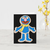 Grover Reindeer  Karte (Gelbe Blume)