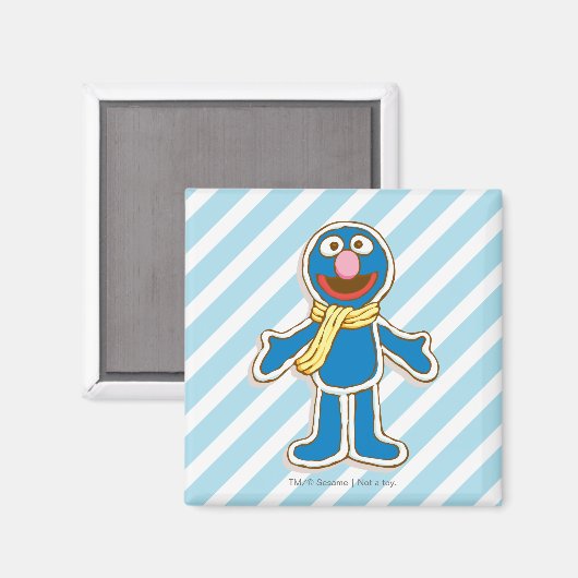 Grover Reindeer Magnet (Vorderseite/Rückseite)