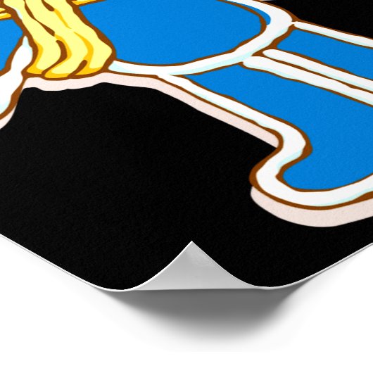 Grover Reindeer Poster (Ecke)